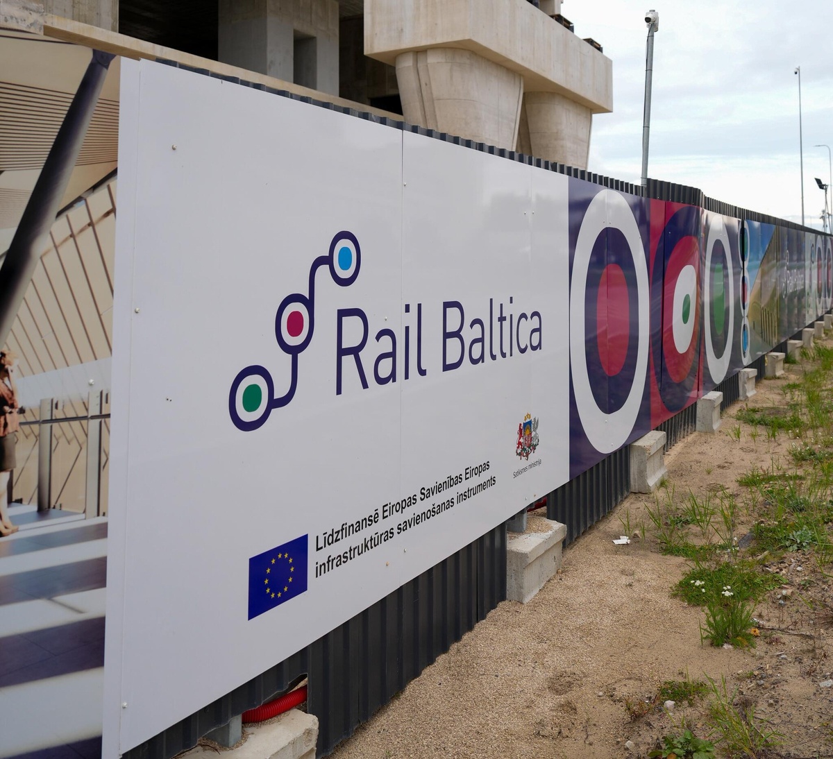 Строительные работы на центральном узле Rail Baltica в Риге © CC BY-SA 2.0 / Saeima / Ieva Ābele