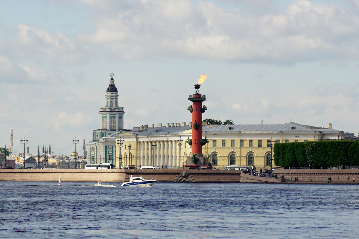 Стрелка Васильевского острова. Фото автора.