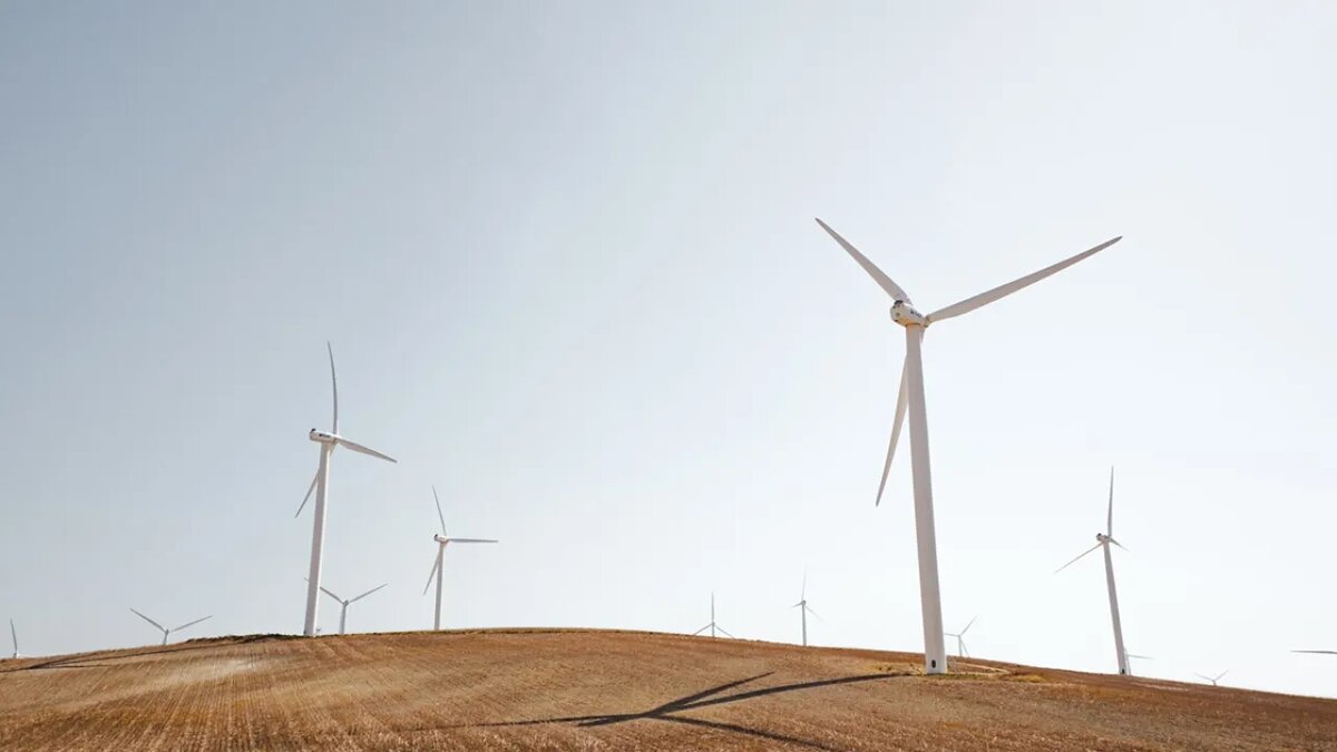    Ветрогенераторы.