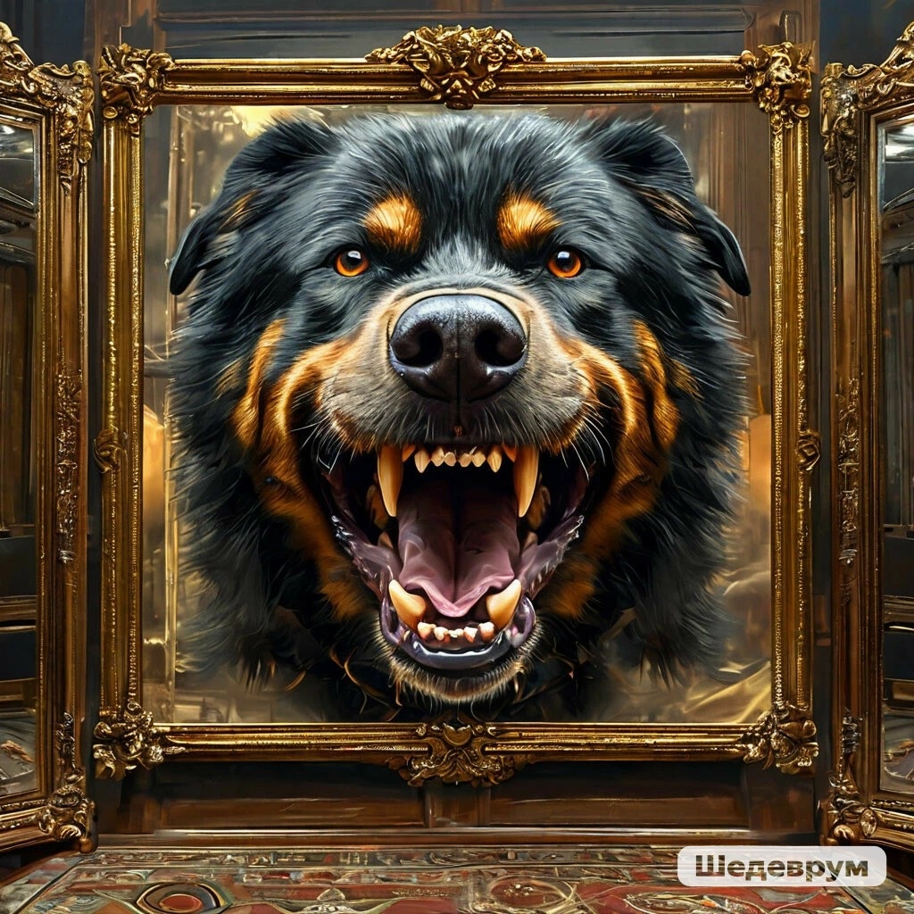 Совместное творчество Автора и Шедеврума.