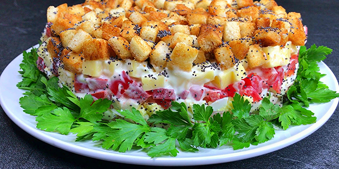 6 простых, но вкусных салатов на Новый Год