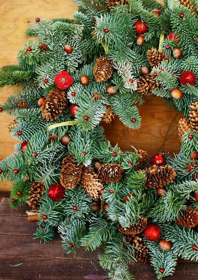 Венок сделанный мной когда-то😉