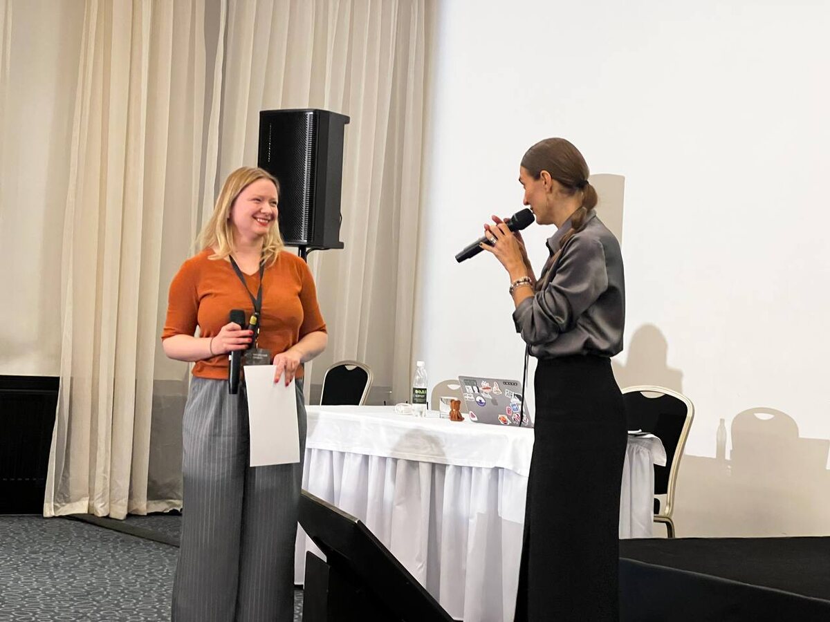 Продакт Leoni Лия Костикова на Питерском Промпте