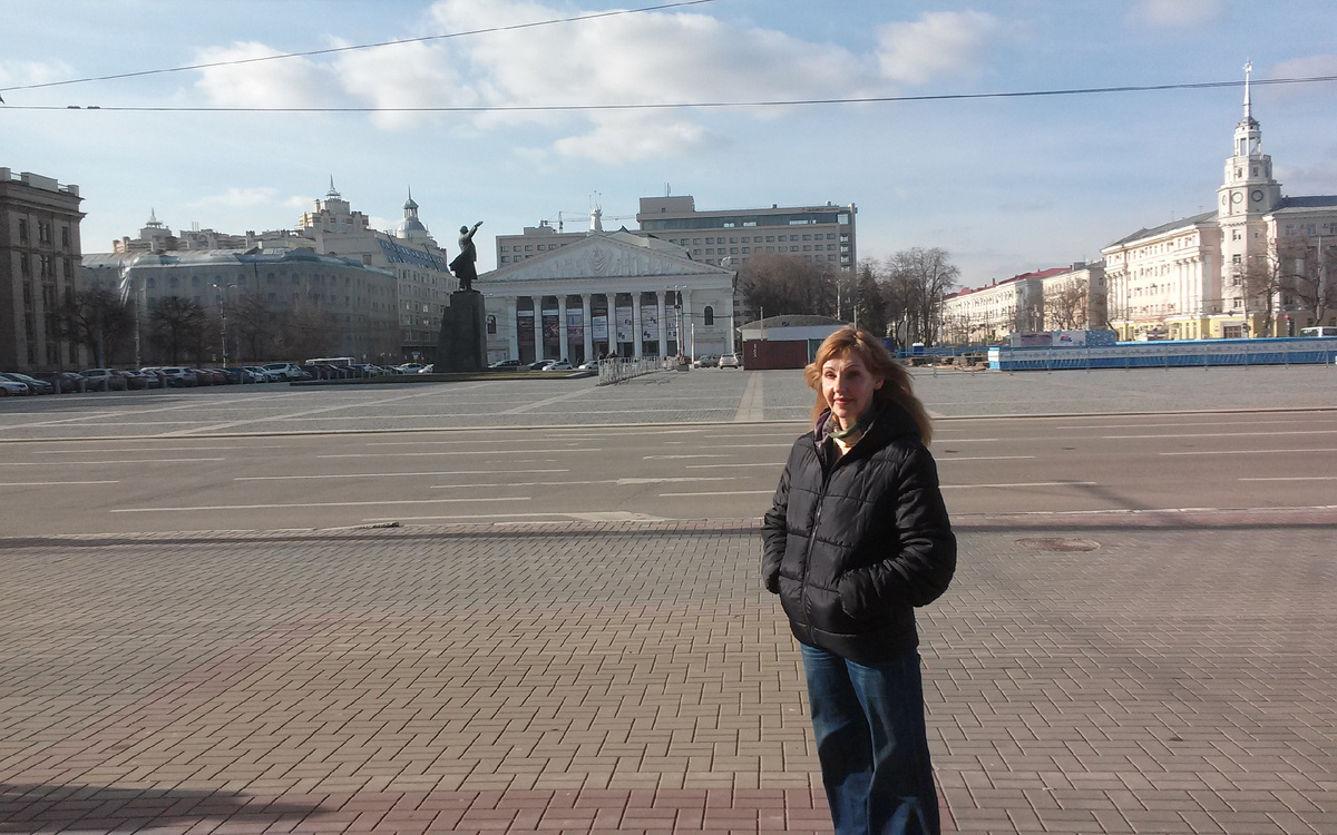 Автор Елена, Воронеж, Площадь Ленина