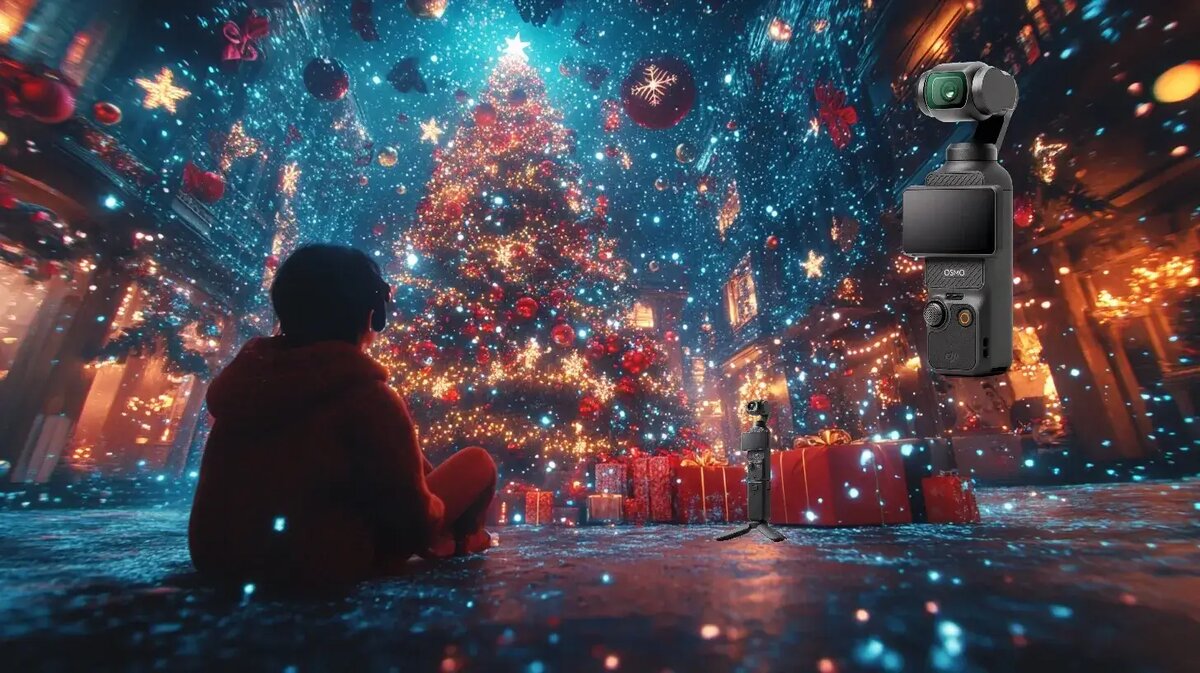 DJI Osmo Pocket 3 Creator Combo - лучший новогодний подарок для путешественников