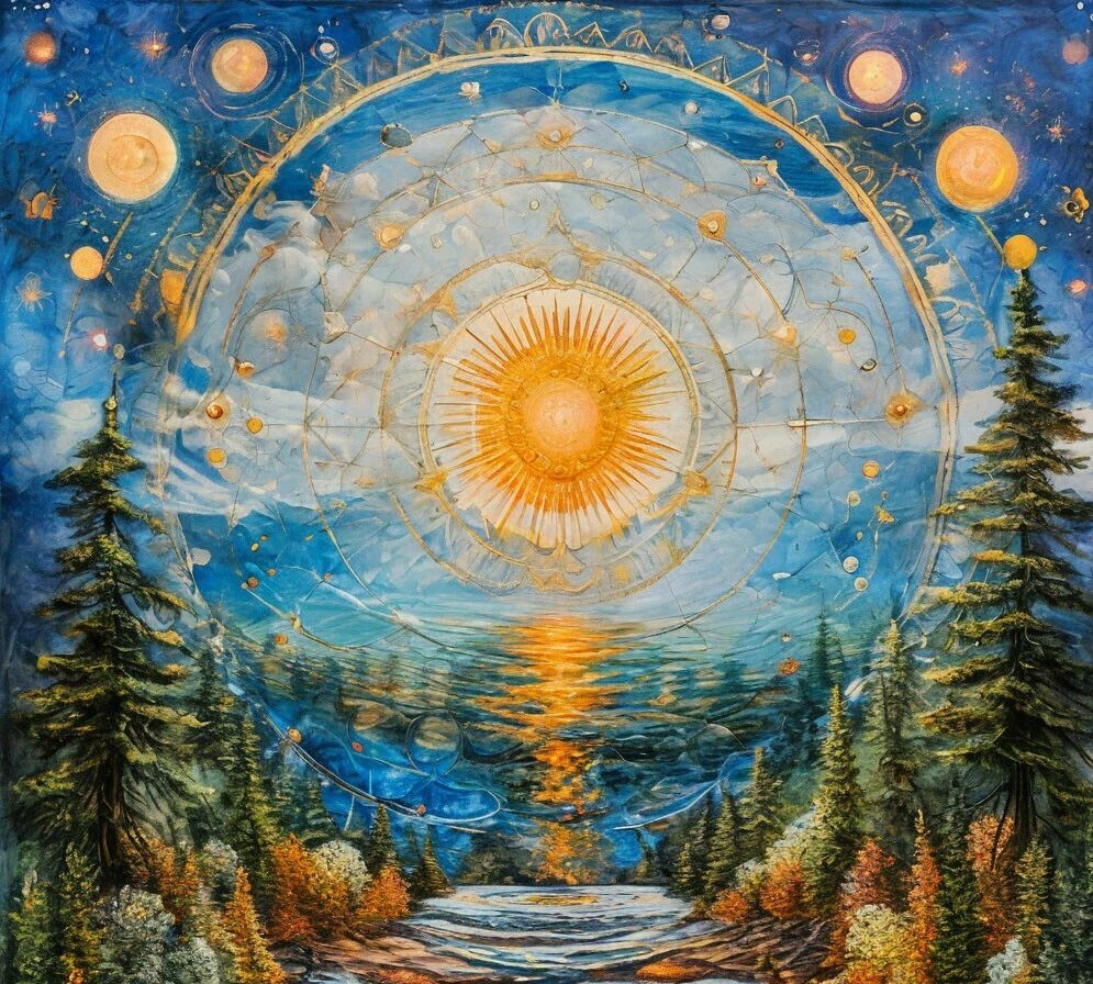 Нейросеть потоки так видит.