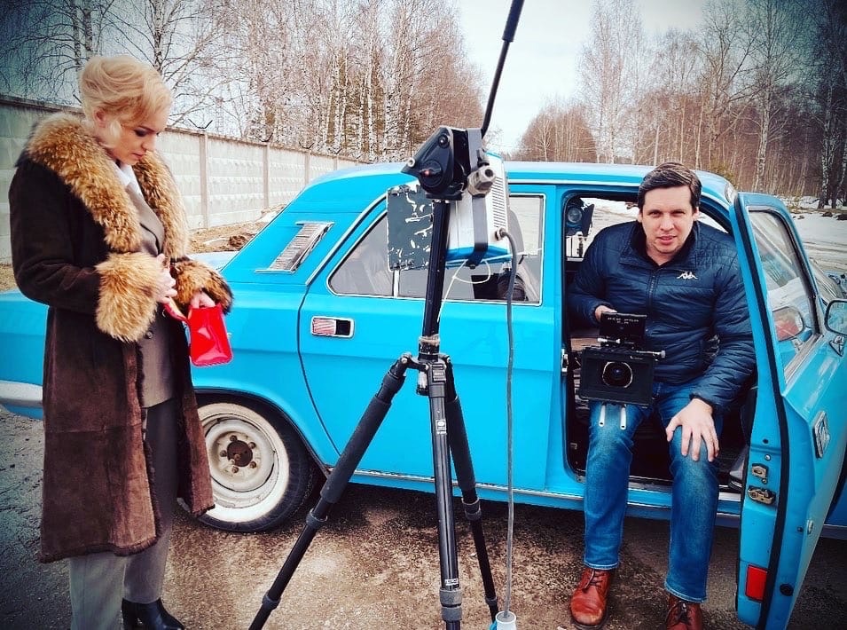 Кадры со съемок фильма