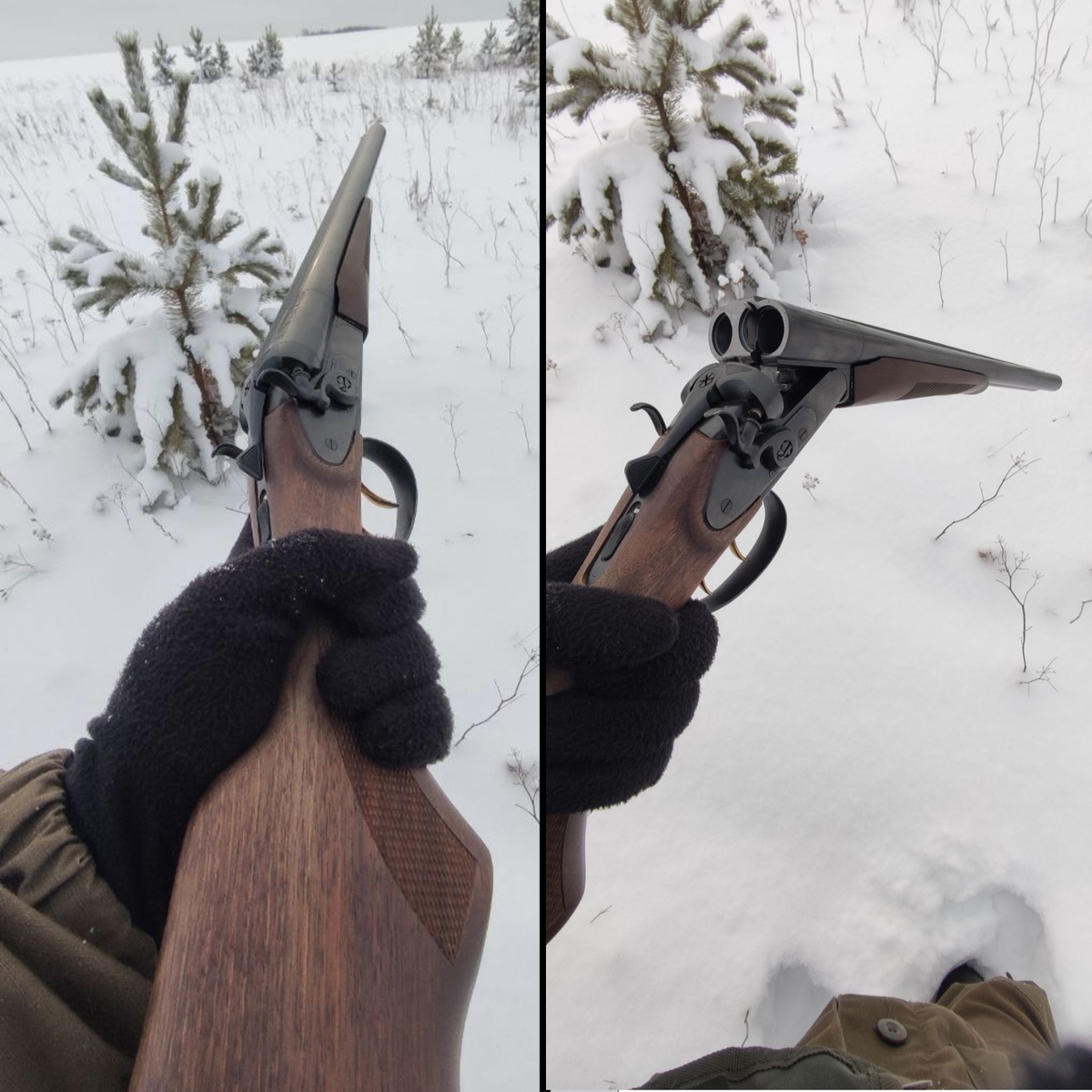 Очень харизматичное ружьё МР 43 КН - жаль, что короткие двустволки мало выпускают