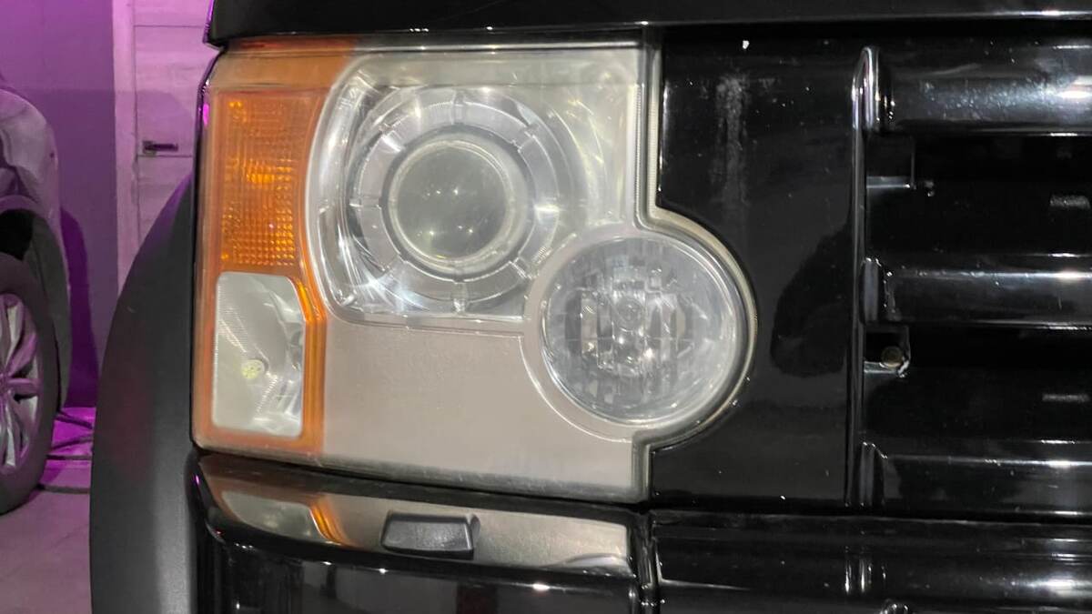 Помутневшее стекло на фаре