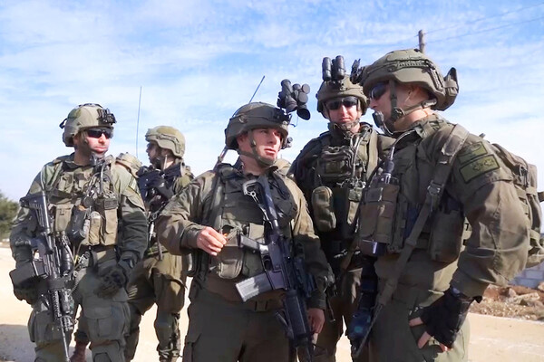 Израильские военнослужащие в Сирии, 9 декабря 2024 года / Israel Defense Forces/Reuters   📷