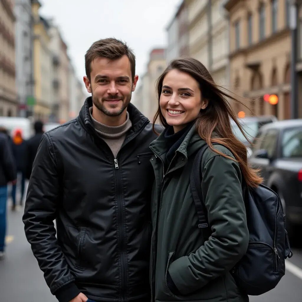 Я и моя новая знакомая Елена