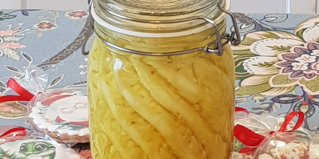 Новогодний десерт "Пьяный ананас"