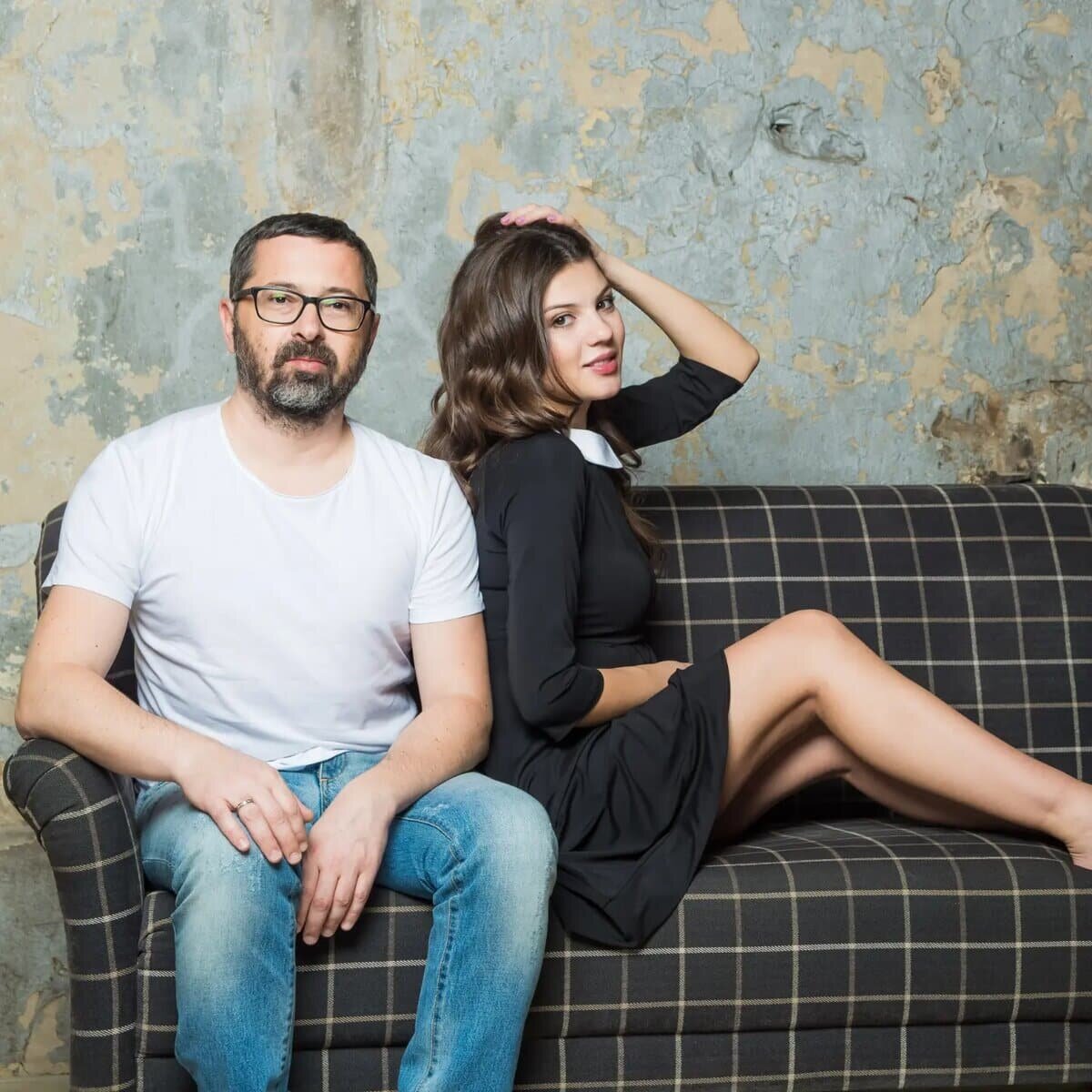 Алексей Рыжов с женой
