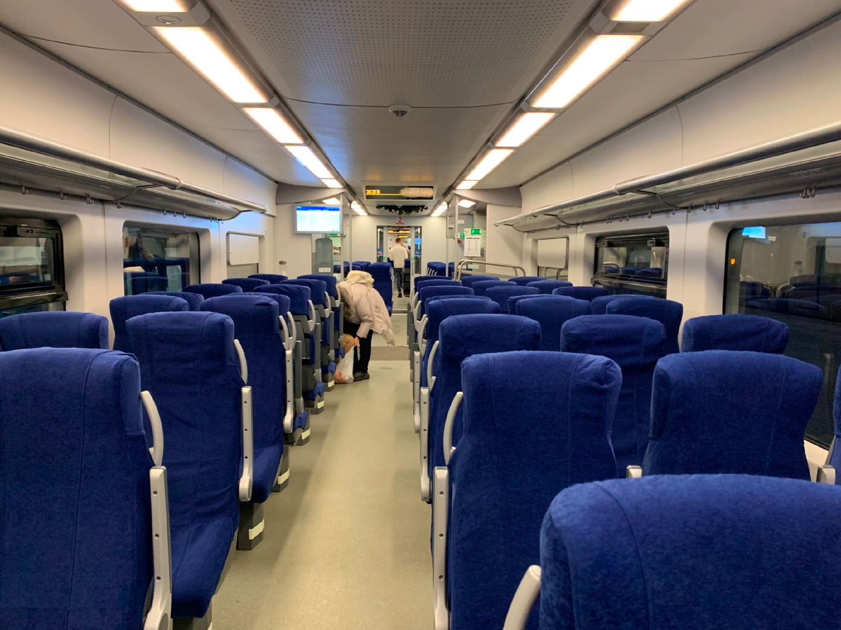 Очень удобные и комфортные кресла в «Ласточке», так что 6 часов пролетели незаметно