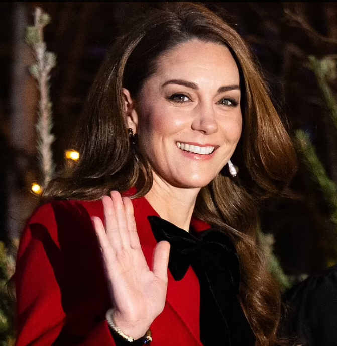 Принцесса Уэльская на рождественской службе «Вместе на Рождество», 6 декабря 2024.  Фото: getty images.