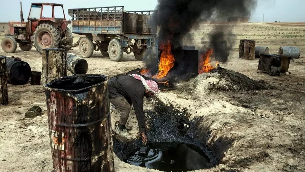 В 2023 году в Сирии добыли 1,8 млн баррелей нефти. Фото: Anna-news.info