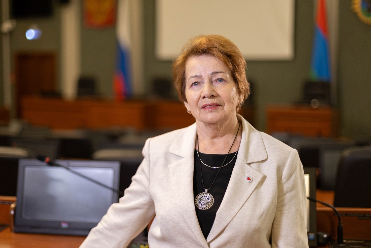    Лидия Суворова. Фото: Законодательное собрание Карелии