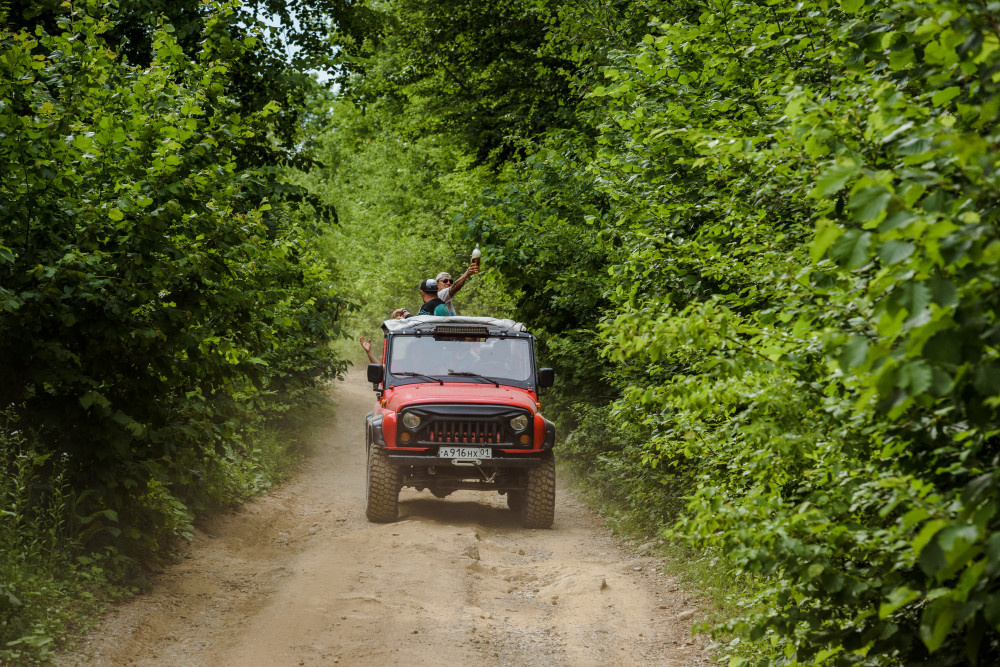 Джиппинг. Источник: сайт парка Мишоко