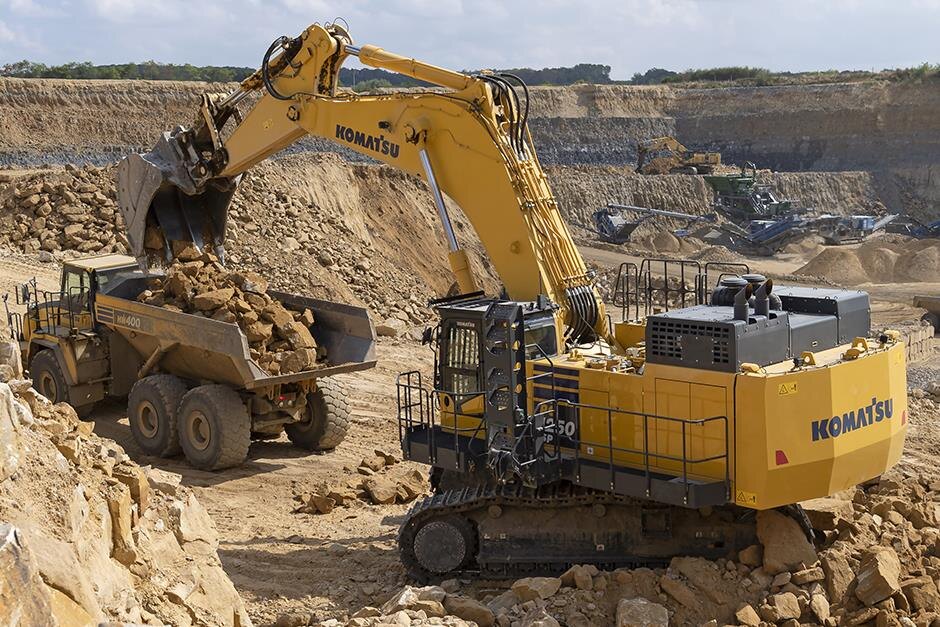 Карьерный экскаватор Komatsu PC1250 