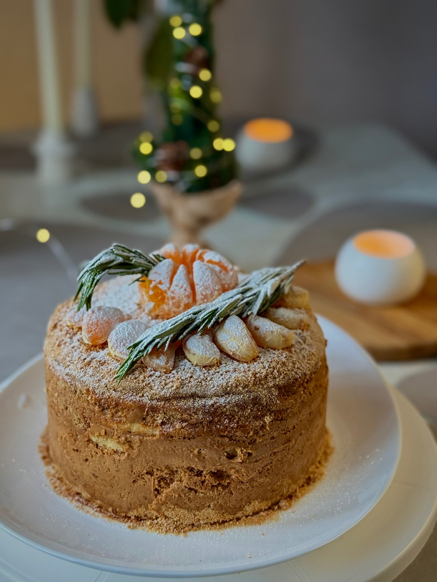 новогодний торт «медовик» рецепт