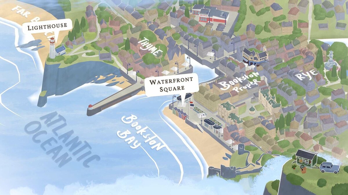    Галерея игры Tiny Bookshop