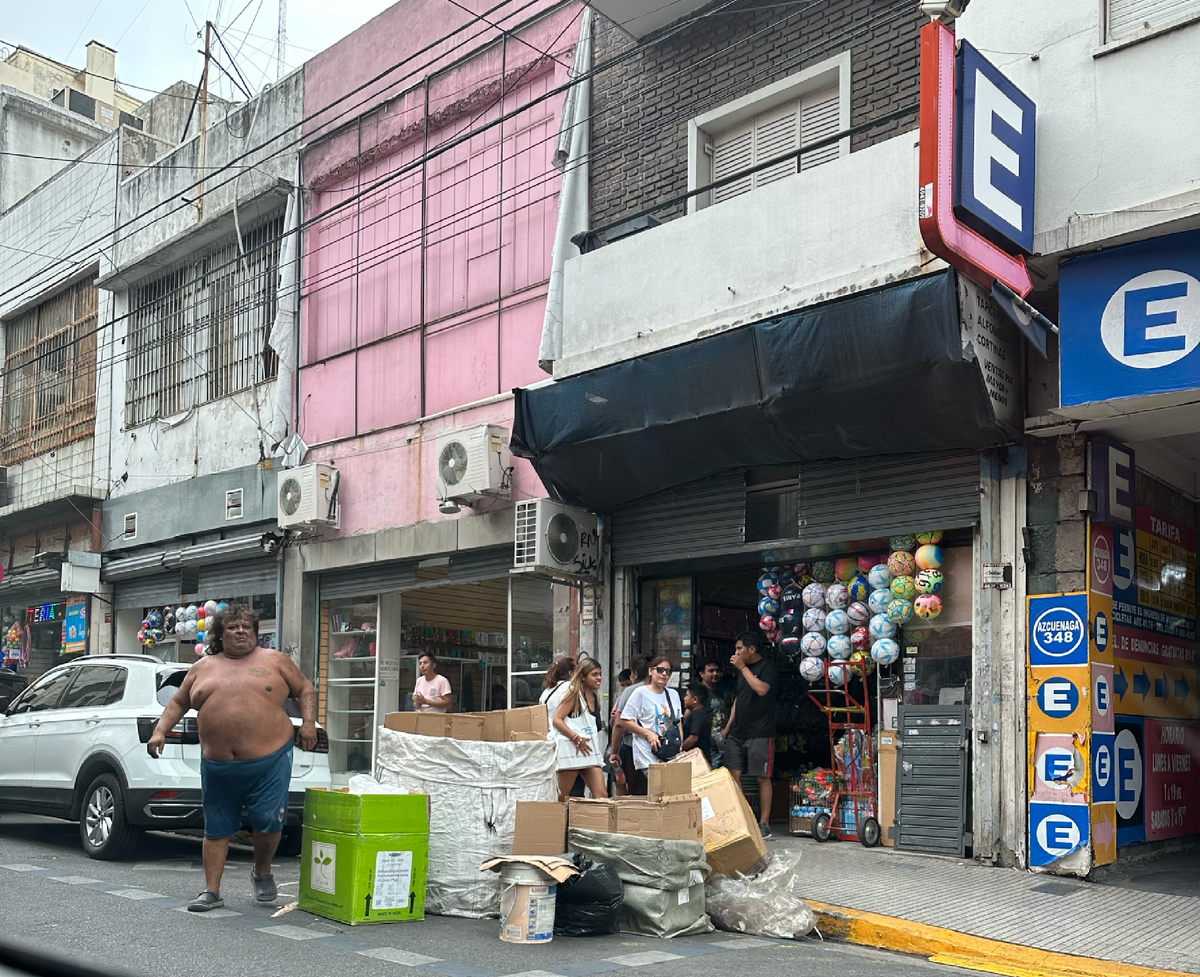 Неблагополучный район Буэнос Айреса