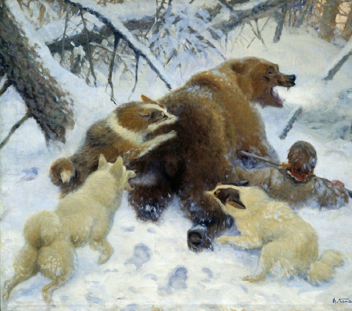 Алексей Комаров. «Медведь». 1937