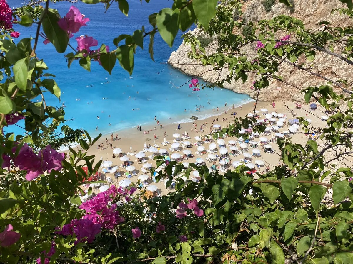     Пляж в Турции. © "Интерфакс". Вера Казанцева