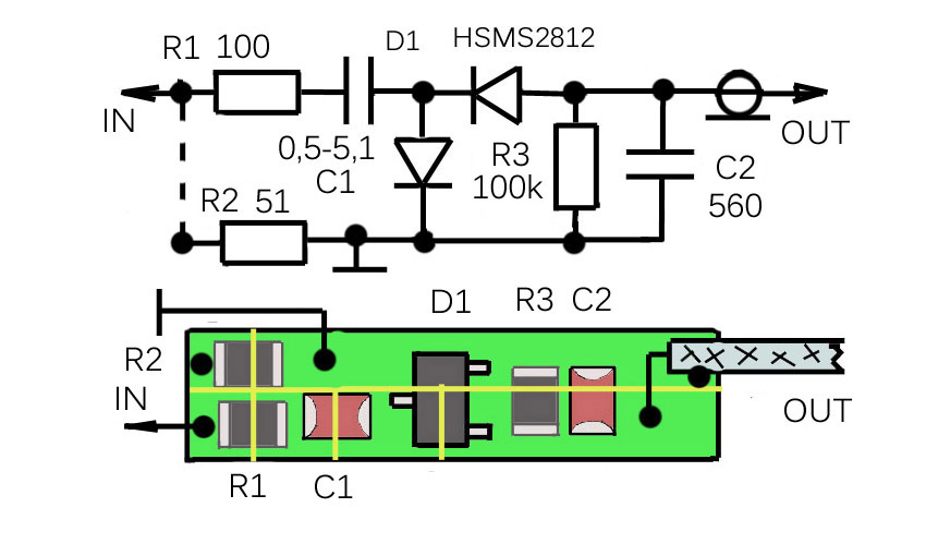 Рис. 1. Детекторный пробник.
