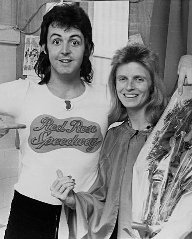 Пол и Линда МакКартни, 1973, Red Rose Speedway