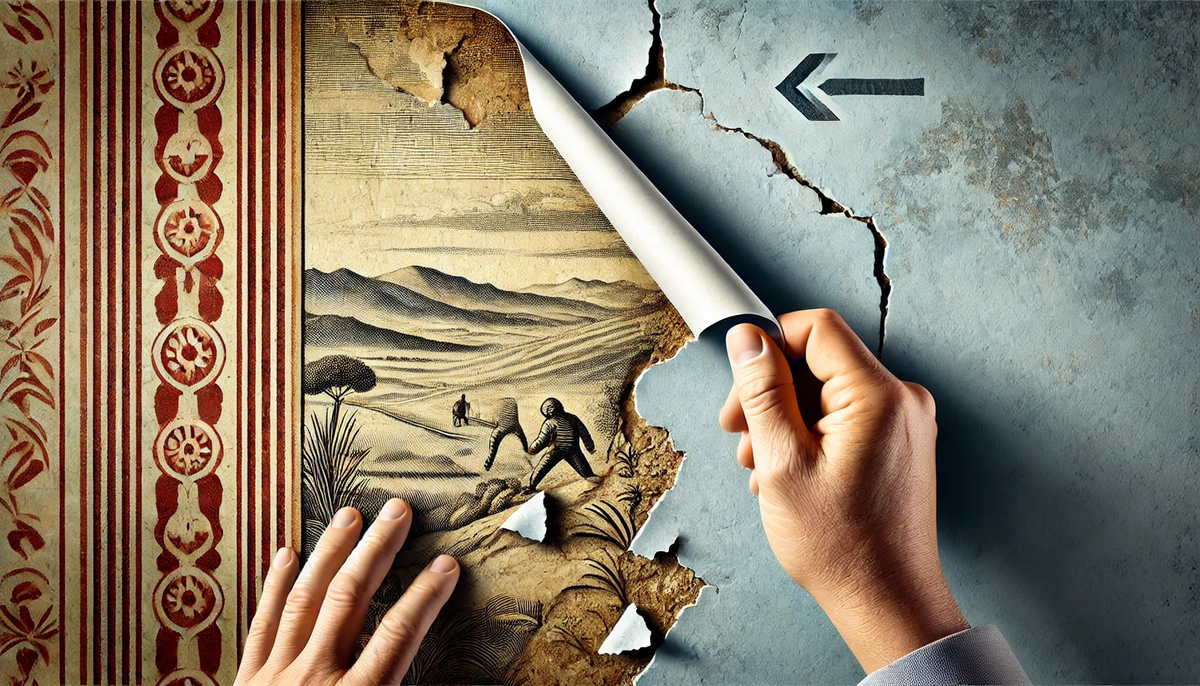 демонтаж обоев