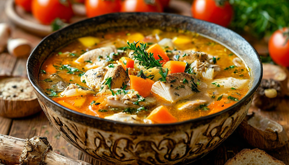 Готовая уха в тарелке - АрхиФактум © 2024.12.11