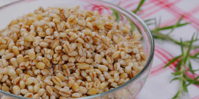 Перловка отварная.