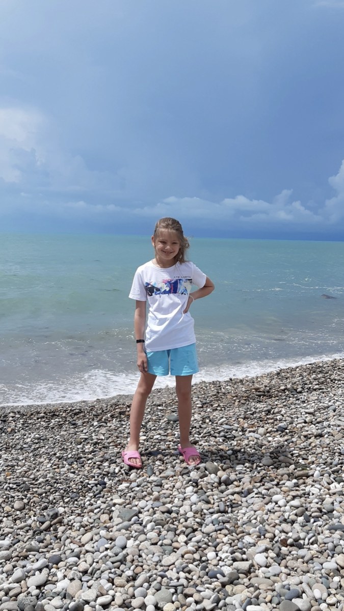 Лазурное море без фильтров 🌊