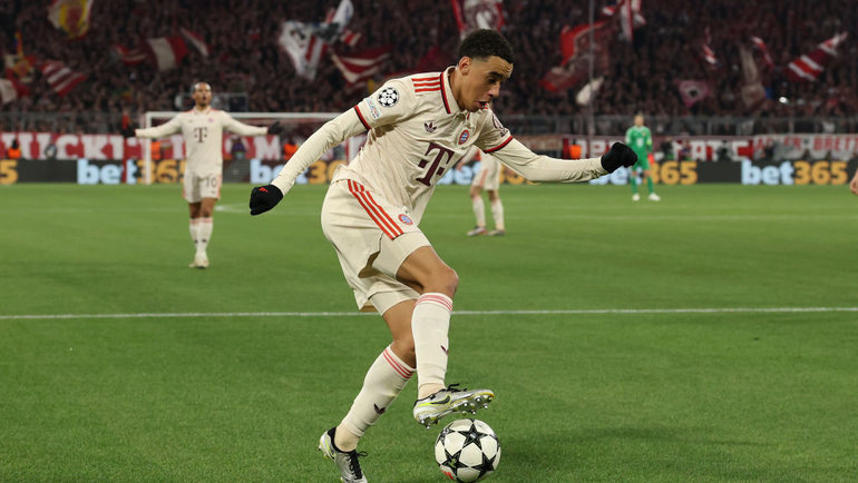    Полузащитник «Баварии» Джамал Мусиала. Getty Images