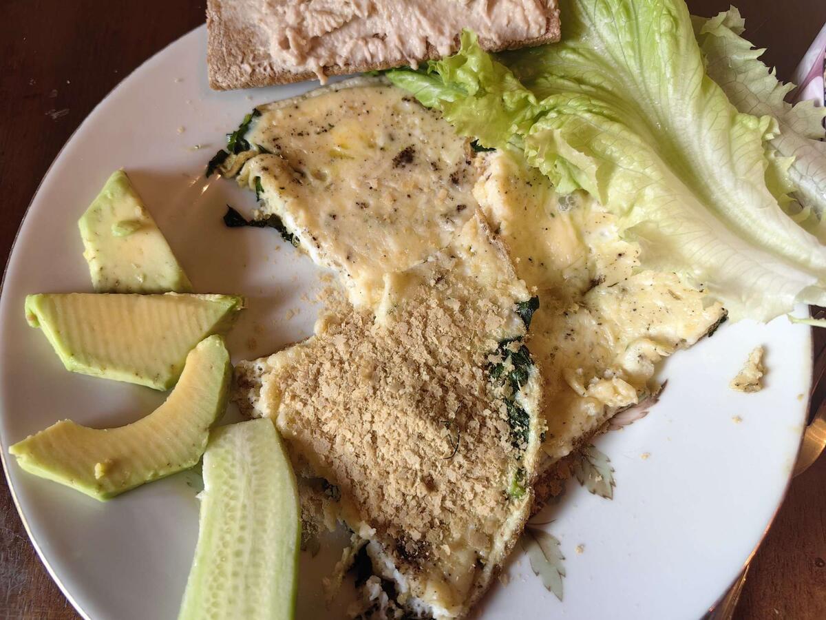 Мой завтрак, часто похож на все предыдущие.