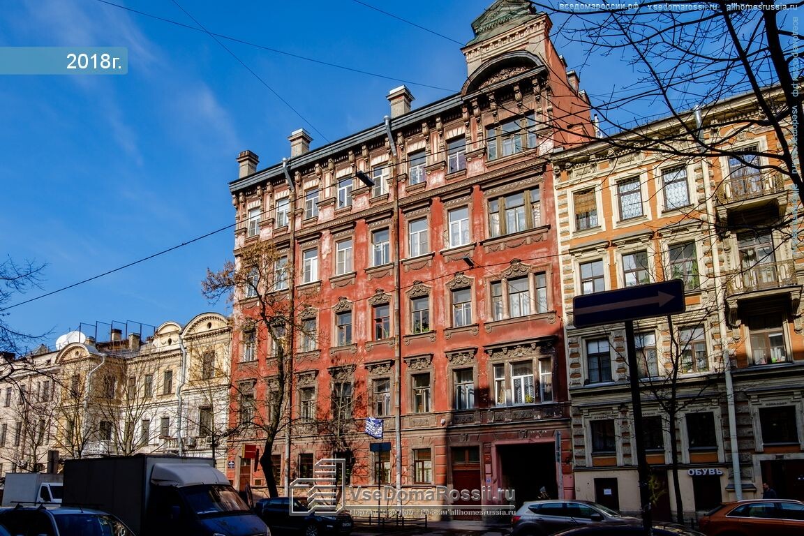 доходный дом Сиверс на 10-й линии В.О. 