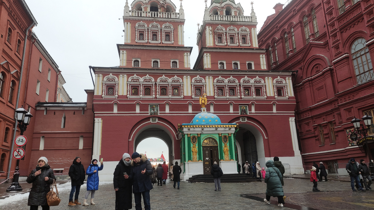 Воскресенские ворота в Москве