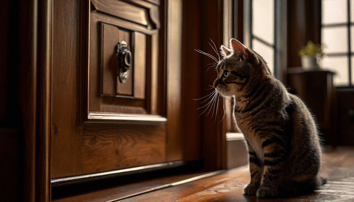 Мяу, откройте дверь!