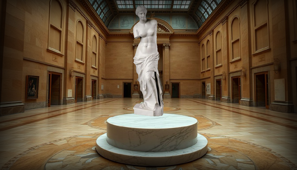 Венера милосская в Лувре