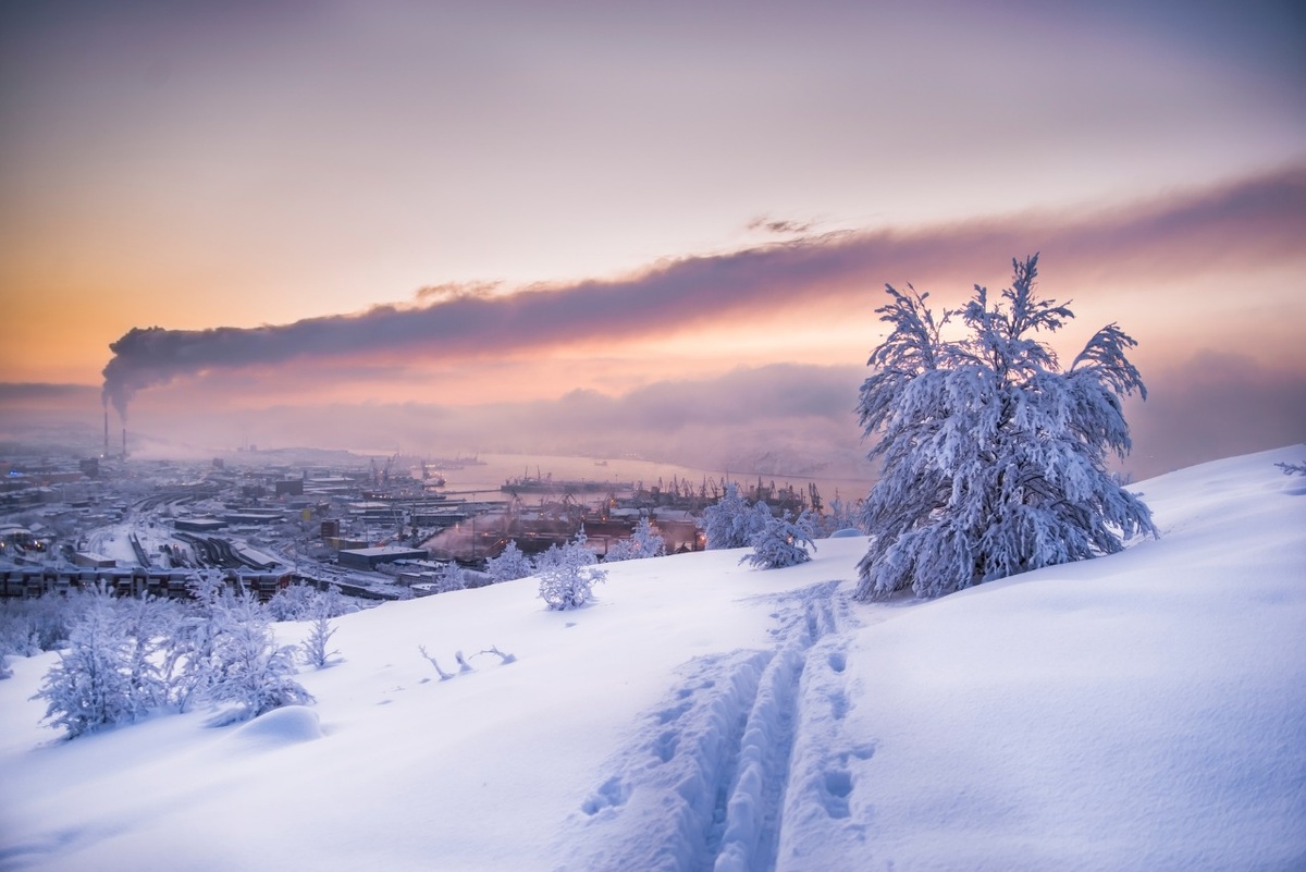    Мурманск зимой. Фото: Фотобанк Лори