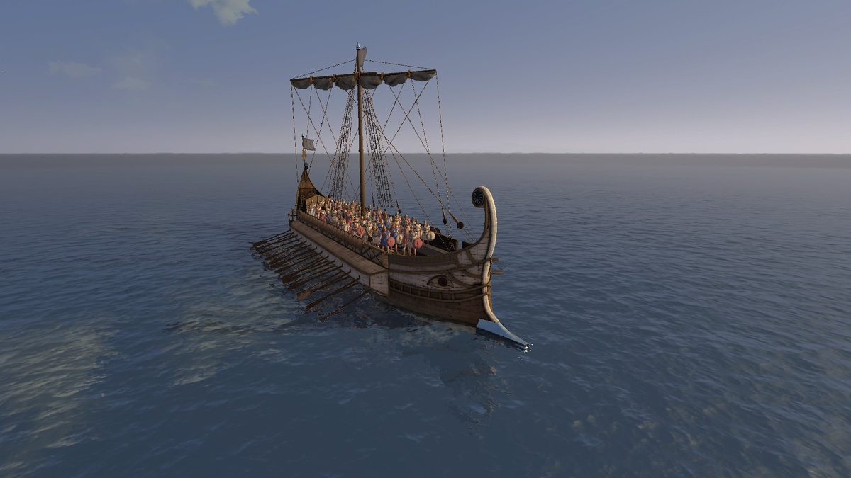 Штурмовая диера Total War: Rome II нос