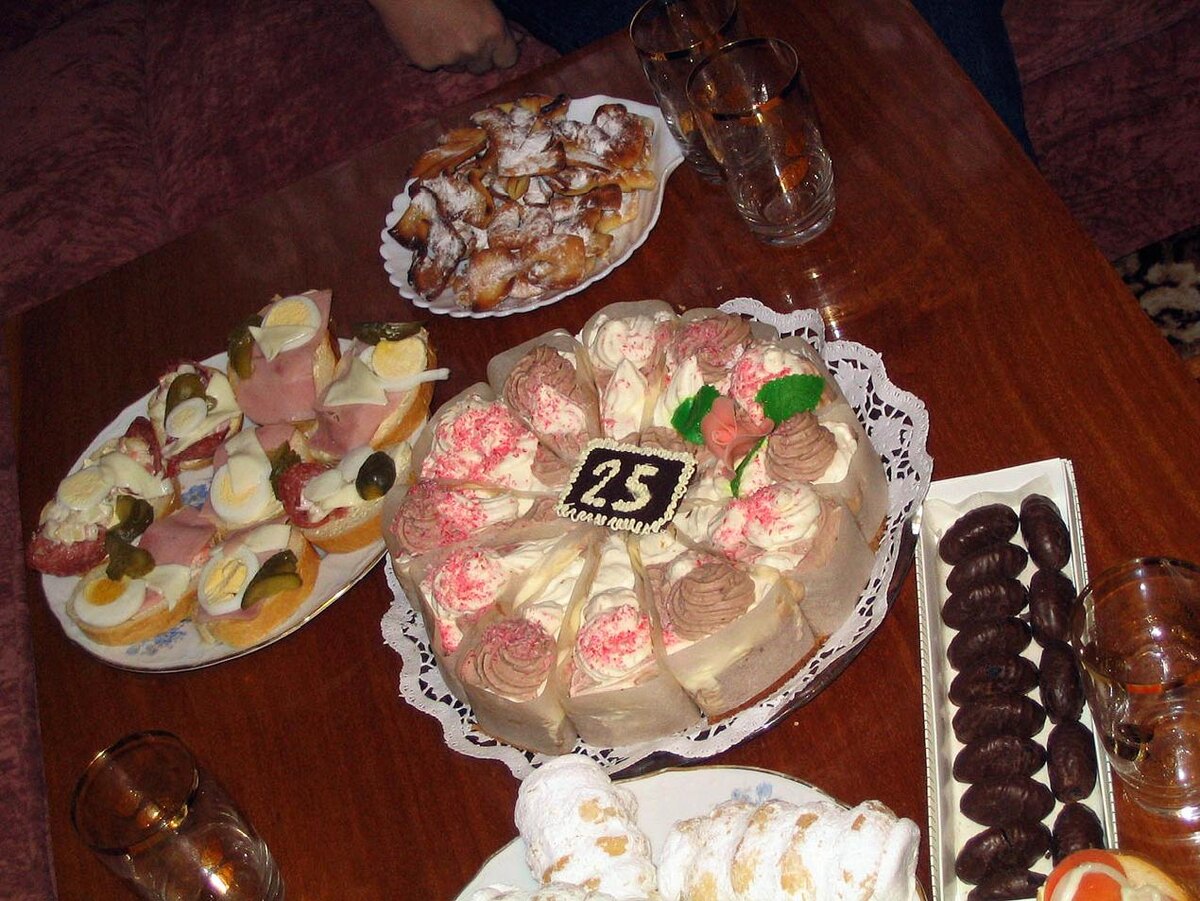 фото из архива автора: вот такой у меня был торт