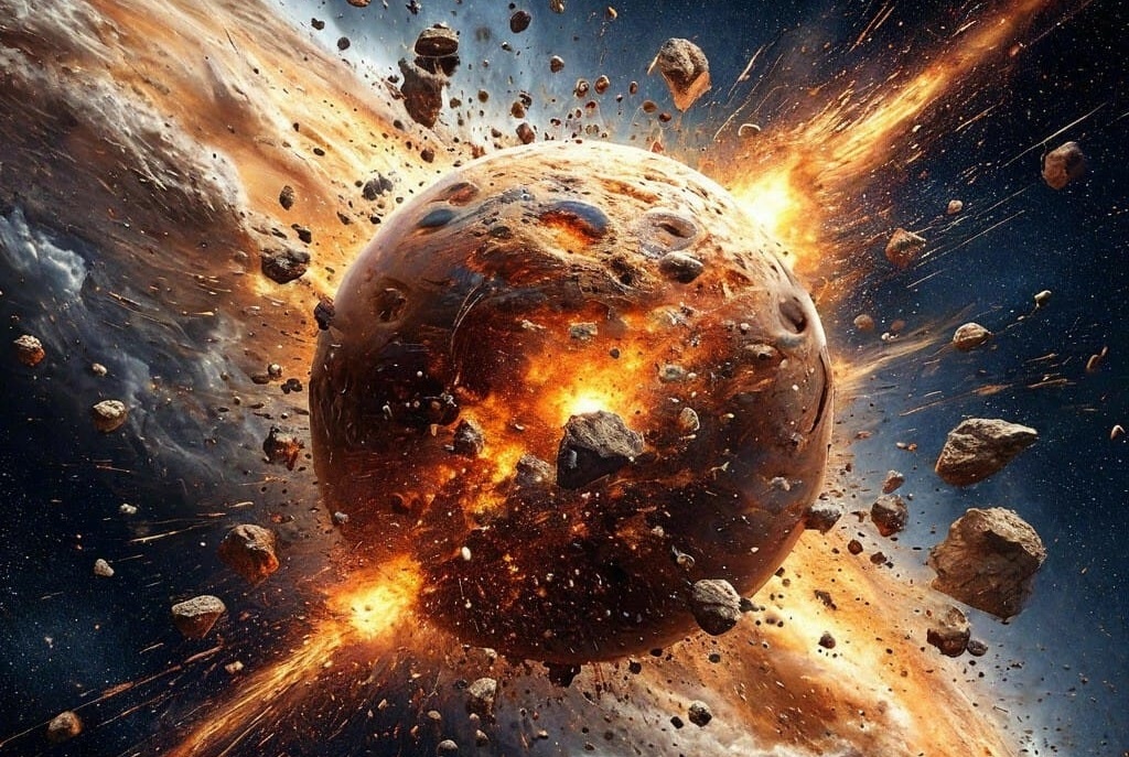 Взрыв планеты Фаэтон
