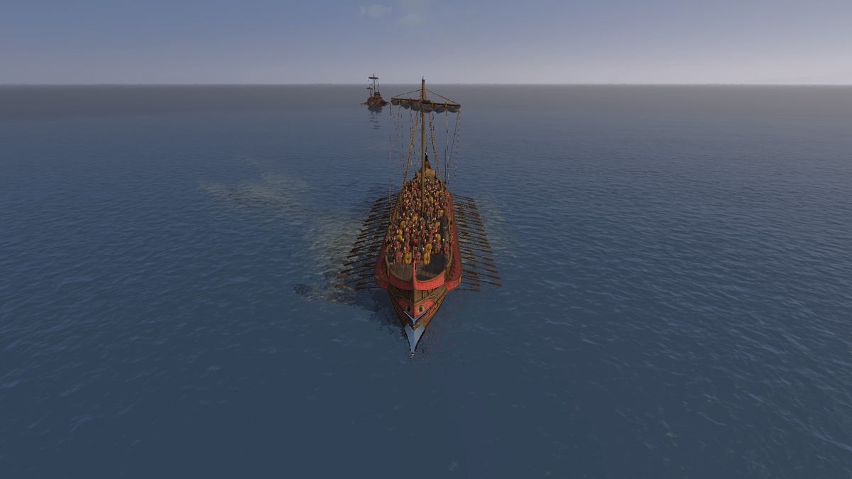 Штурмовая квадрирема Total War: Rome II нос