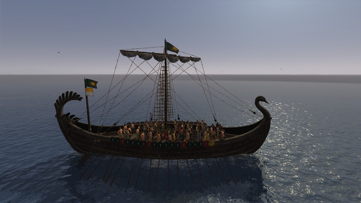 Штурмовой налётчик Total War: Rome II  правый борт