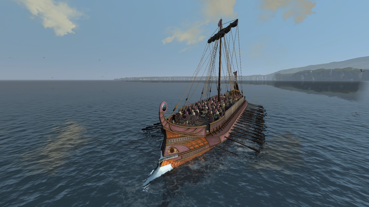 Штурмовая тетрера Total War: Rome II нос