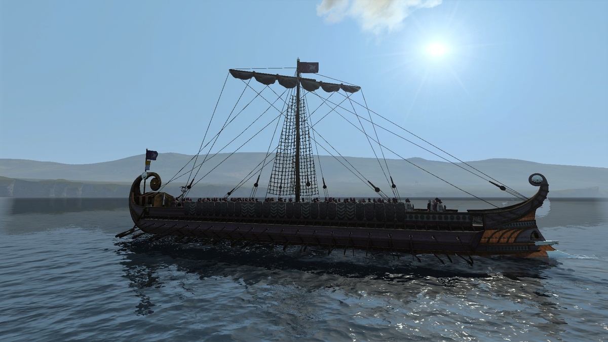 Штурмовая тетрера Total War: Rome II правый борт