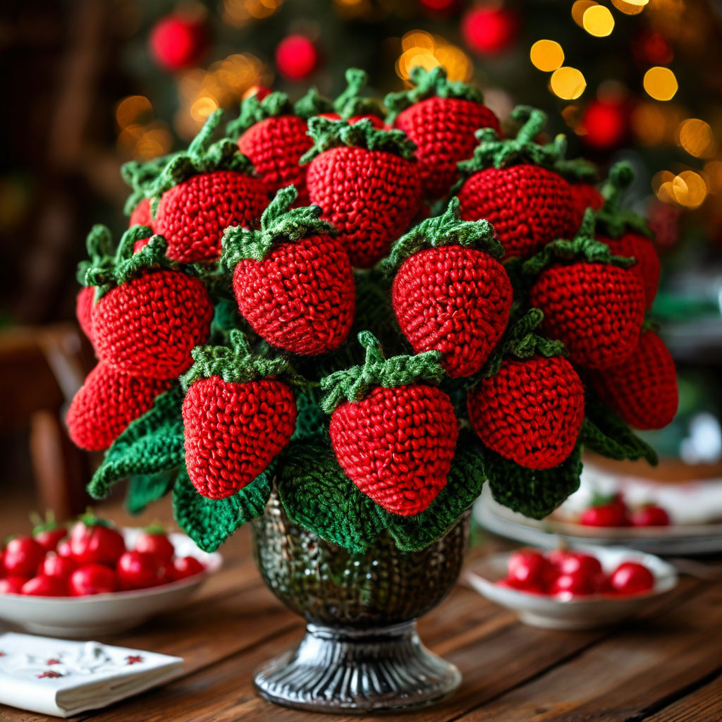 Сделано в нейросети ИИ Мир спиц и крючка