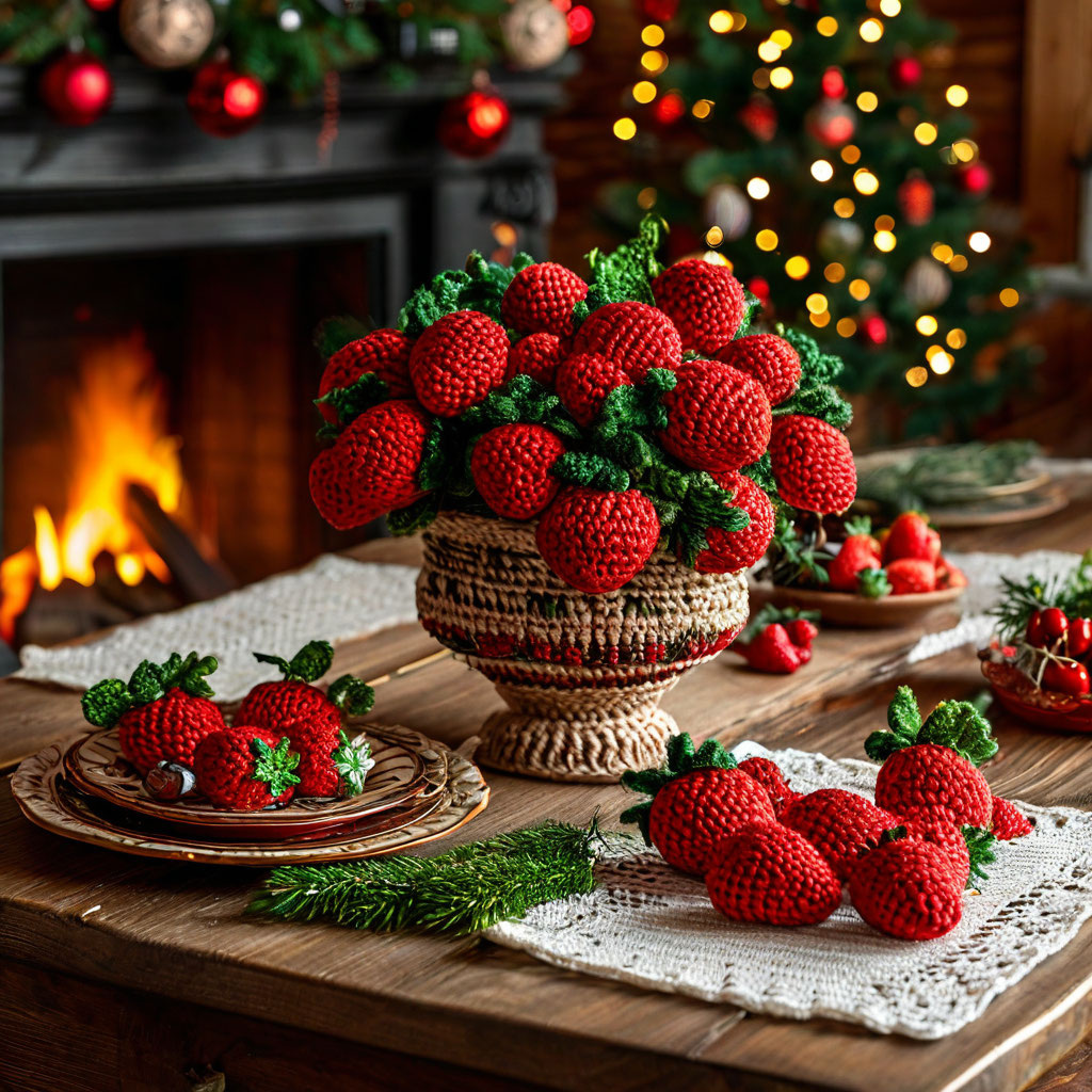 Сделано в нейросети ИИ Мир спиц и крючка